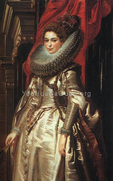 Portrait of Marchesa Brigida Spinola Doria - 彼得·保罗·鲁本斯